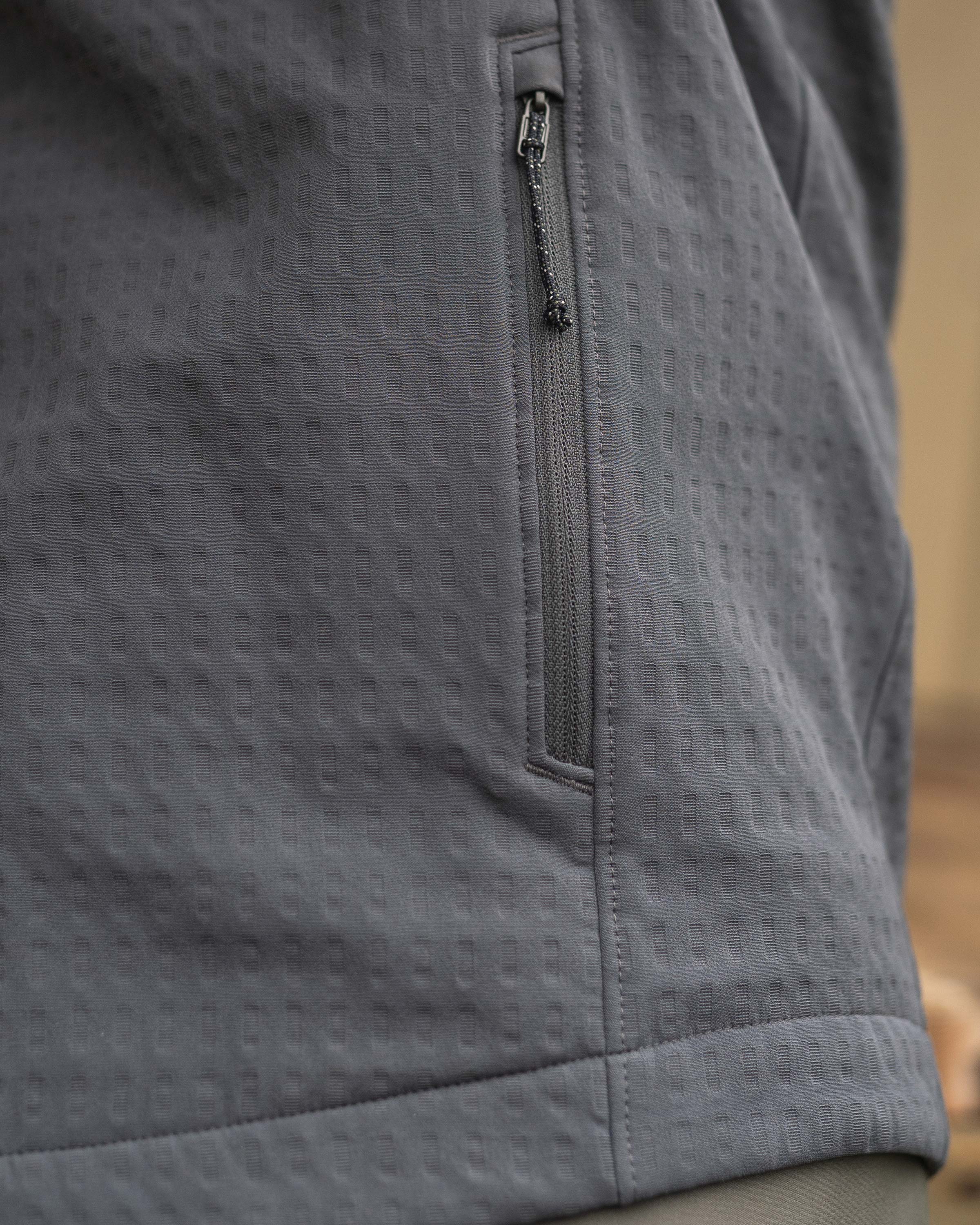 Blockfield Fleece Shirt Jacket | Dark Sage - Image 11