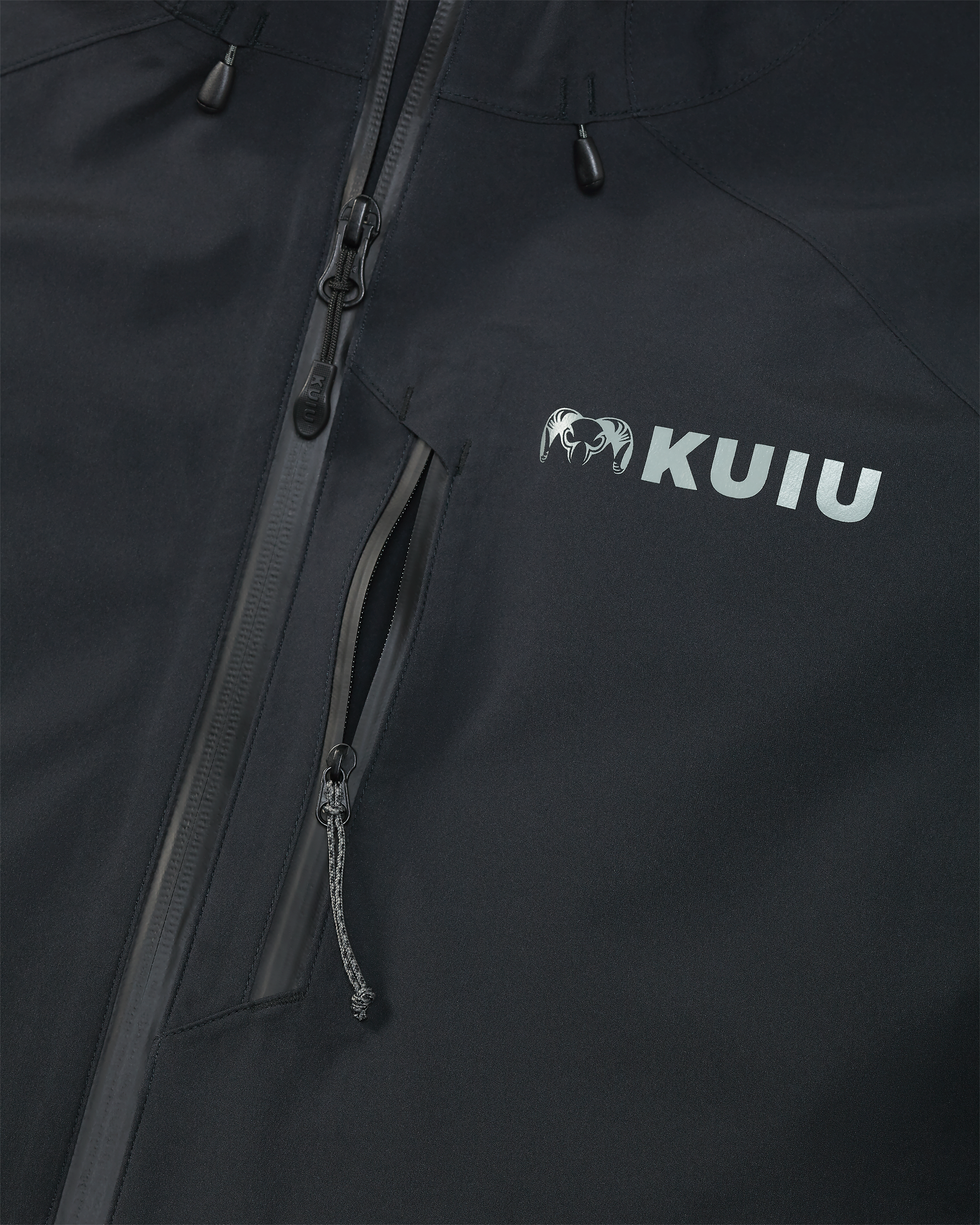 Northridge Rain Jacket | Black - Image 4