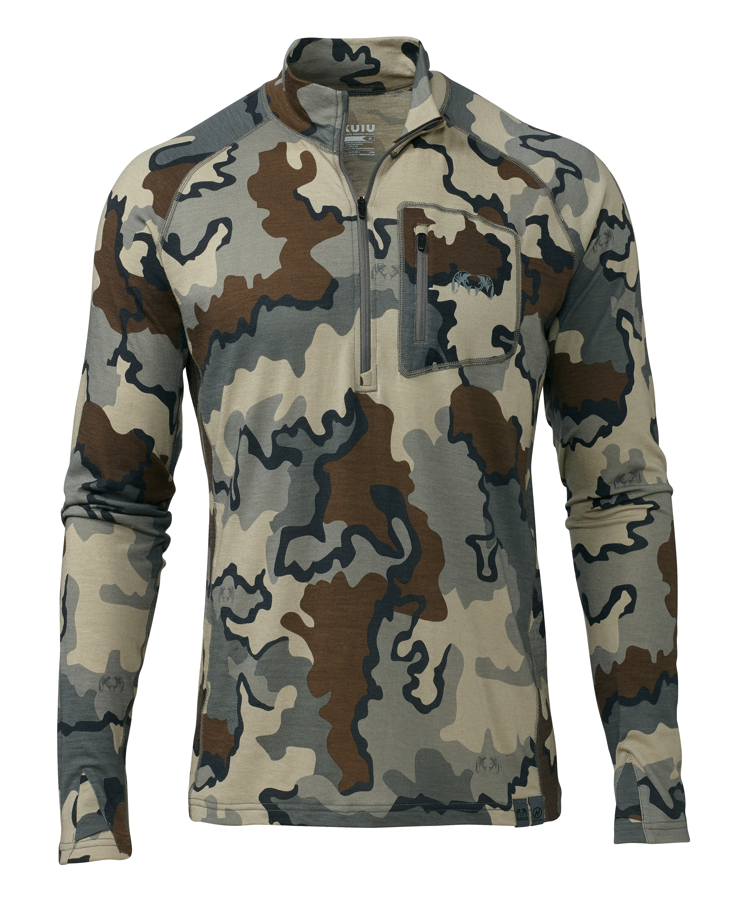 ULTRA Merino 145 Zip-T Hunting Shirt | Vias