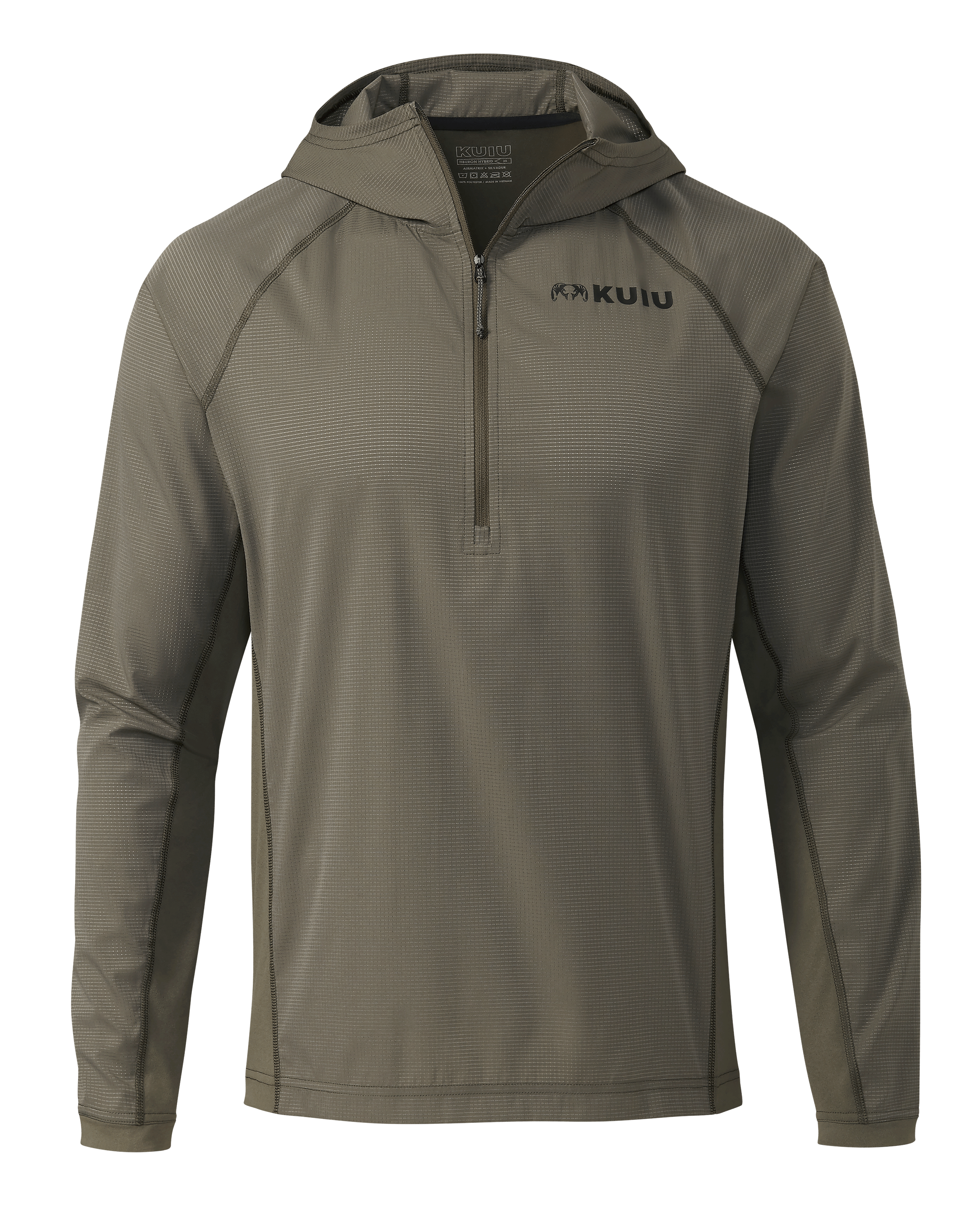 Tiburon Hybrid Hoodie | Ash