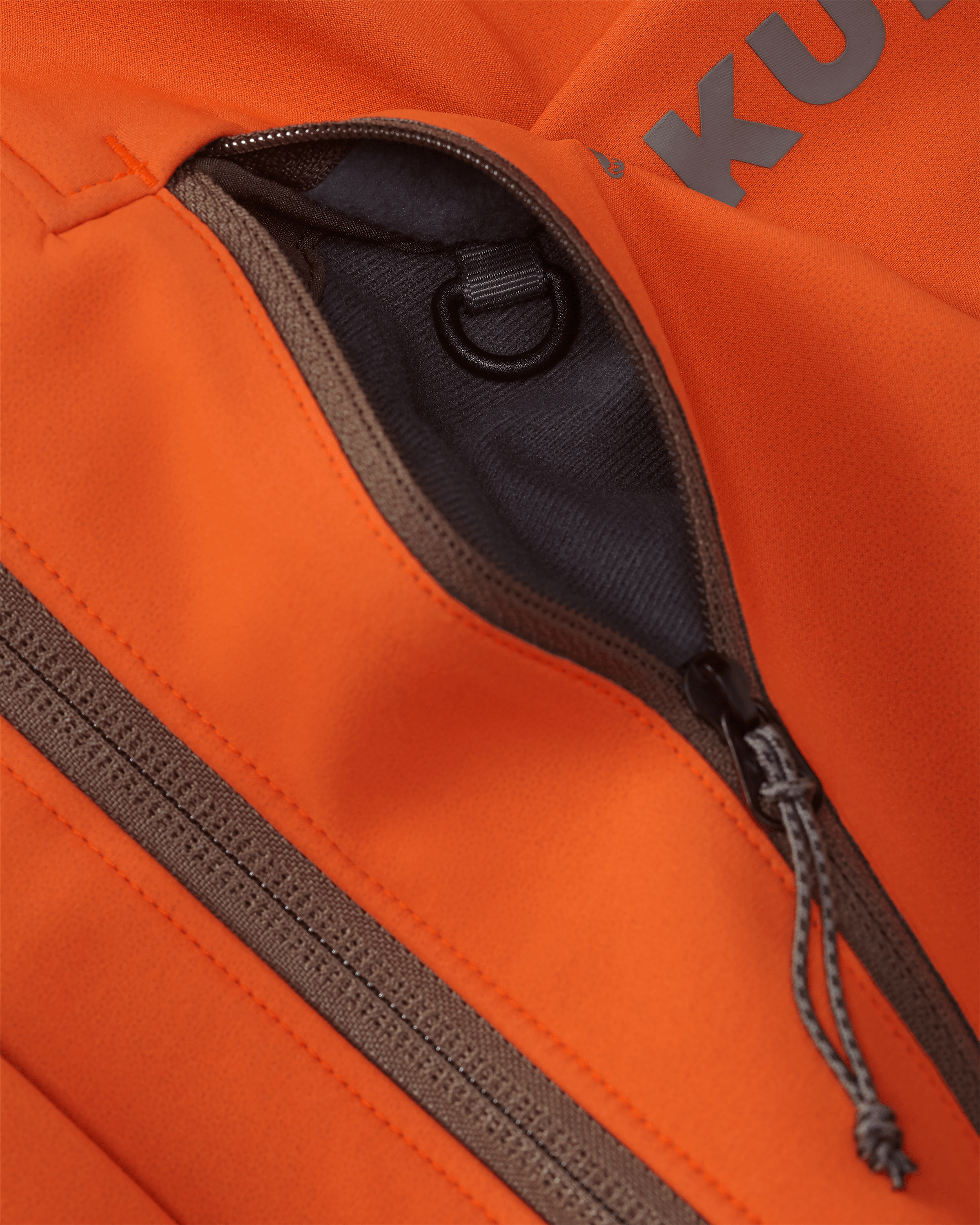 Guide PRO Hooded Jacket | Blaze/Major Brown - Image 5