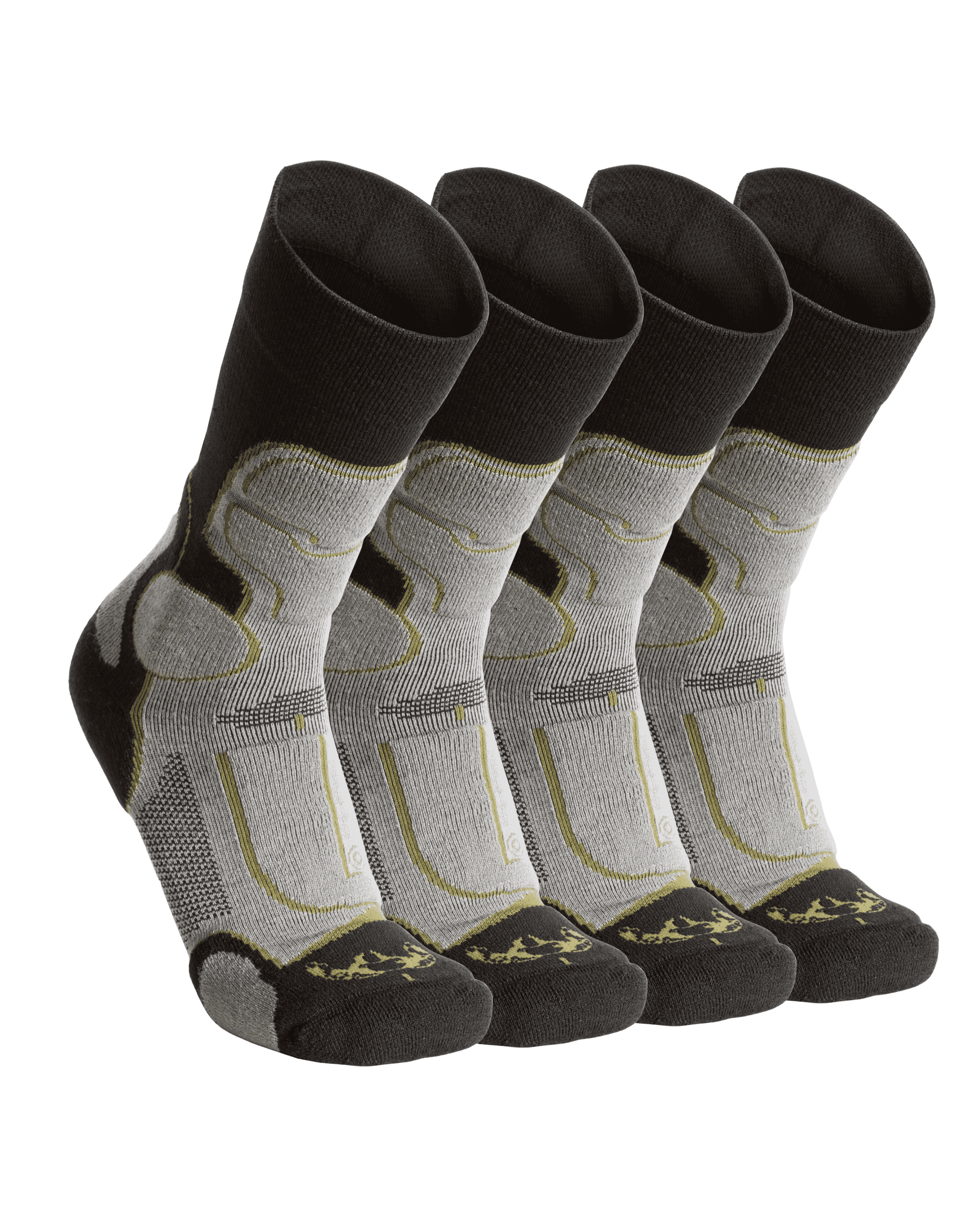 ULTRA Merino Crew Sock 4-Pair Pack | Grey Green