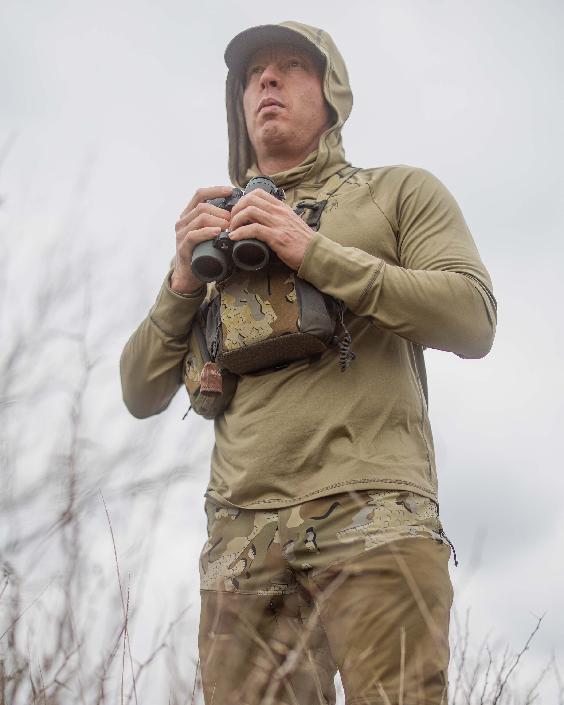 Gila PRO LS Hoodie | Khaki - Image 7